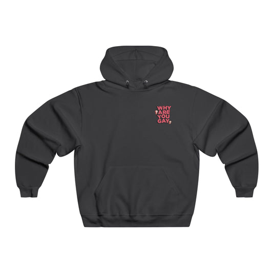 Unisex WHY ARE YOU GAY? Hoodie - Perfect for Pride, LGBTQ+ Events, Casual Wear, Gift for Friends, Funny Sayings Apparel
